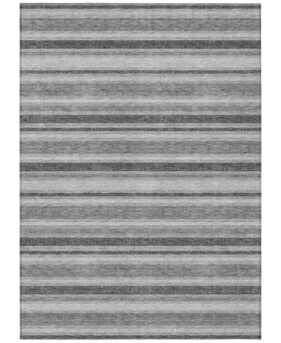 Addison Chantille Machine Washable Acn531 3'x5' Area Rug In Gray