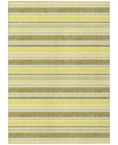 Addison Chantille Machine Washable Acn531 5'x7'6 Area Rug In Khaki