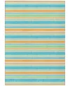 Addison Chantille Machine Washable Acn531 10'x14' Area Rug In Ocean