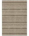 Addison Chantille Machine Washable Acn531 10'x14' Area Rug In Taupe