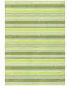 Addison Chantille Machine Washable Acn531 9'x12' Area Rug In Ivy,ivory