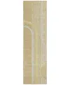 Addison Chantille Machine Washable Acn532 2'3x7'6 Runner Area Rug In Beige
