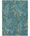 Addison Chantille Machine Washable Acn533 2'6x3'10 Area Rug In Navy