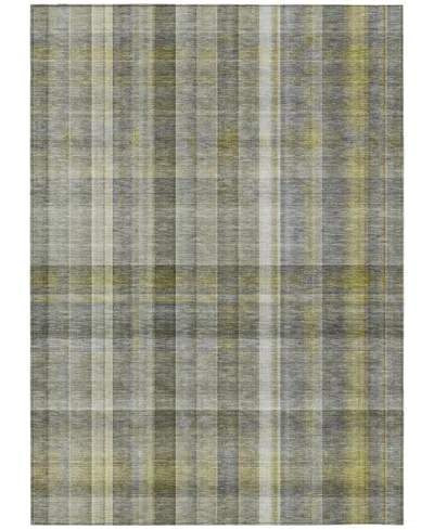 Addison Chantille Machine Washable Acn534 3'x5' Area Rug In Gray