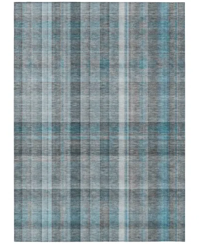 Addison Chantille Machine Washable Acn534 8'x10' Area Rug In Ocean