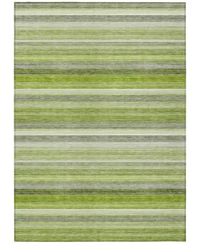 Addison Chantille Machine Washable Acn535 10'x14' Area Rug In Green