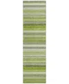 Addison Chantille Machine Washable Acn529 2'3x7'6 Runner Area Rug In Ivy,green