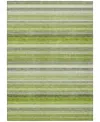 Addison Chantille Machine Washable Acn535 3'x5' Area Rug In Green
