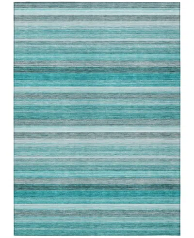 Addison Chantille Machine Washable Acn535 3'x5' Area Rug In Blue