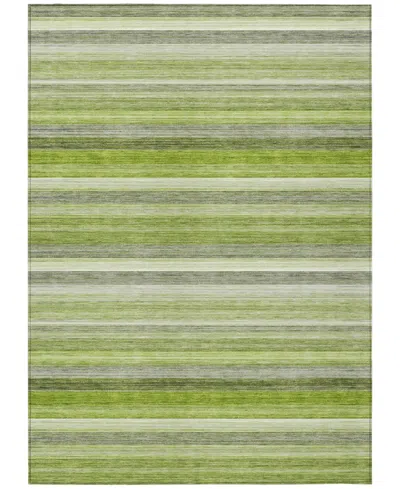 Addison Chantille Machine Washable Acn535 9'x12' Area Rug In Ivy,green