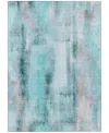 Addison Chantille Machine Washable Acn537 2'6x3'10 Area Rug In Ocean