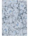 Addison Chantille Machine Washable Acn538 10'x14' Area Rug In Denim
