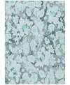 Addison Chantille Machine Washable Acn538 2'6x3'10 Area Rug In Ocean