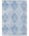 Addison Chantille Machine Washable Acn539 2'6x3'10 Area Rug In Blue