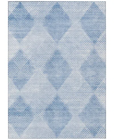 Addison Chantille Machine Washable Acn539 2'6x3'10 Area Rug In Blue
