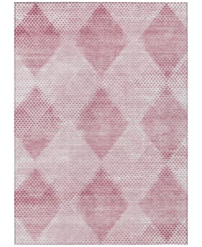 Addison Chantille Machine Washable Acn539 2'6x3'10 Area Rug In Cherry