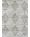 Addison Chantille Machine Washable Acn539 3'x5' Area Rug In Gray