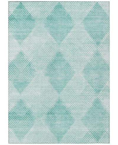 Addison Chantille Machine Washable Acn539 3'x5' Area Rug In Green
