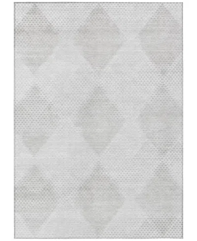 Addison Chantille Machine Washable Acn539 5'x7'6 Area Rug In Ivory