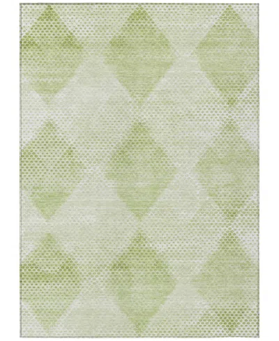 Addison Chantille Machine Washable Acn539 9'x12' Area Rug In Mint