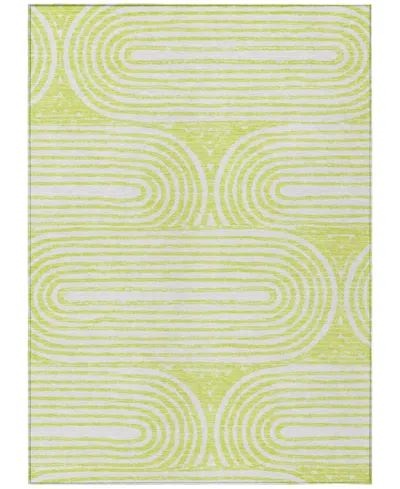 Addison Chantille Machine Washable Acn540 10'x14' Area Rug In Green