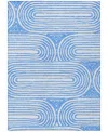 Addison Chantille Machine Washable Acn540 2'6x3'10 Area Rug In Blue
