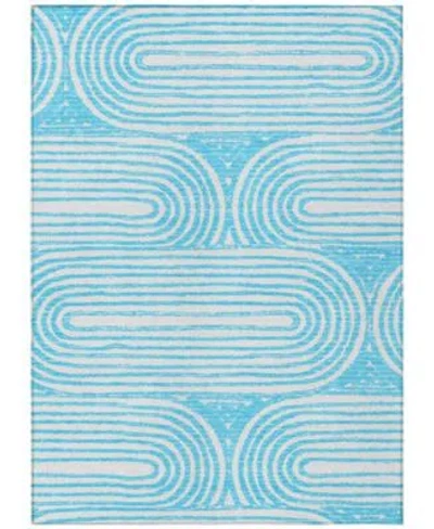 Addison Chantille Machine Washable Acn540 Area Rug Collection In Blue