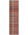 Addison Chantille Machine Washable Acn541 2'3x7'6 Runner Area Rug In Red