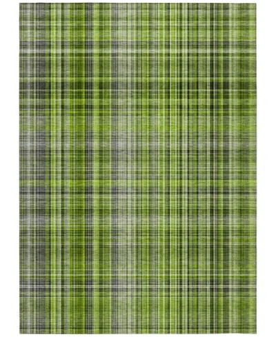 Addison Chantille Machine Washable Acn541 2'6x3'10 Area Rug In Green