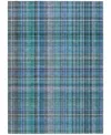 Addison Chantille Machine Washable Acn541 9'x12' Area Rug In Ocean