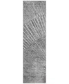 Addison Chantille Machine Washable Acn542 2'3x7'6 Runner Area Rug In Gray