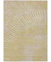 Addison Chantille Machine Washable Acn542 5'x7'6 Area Rug In Wheat