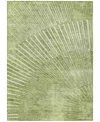 Addison Chantille Machine Washable Acn542 8'x10' Area Rug In Sage