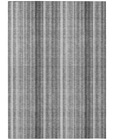 Addison Chantille Machine Washable Acn543 10'x14' Area Rug In Gray