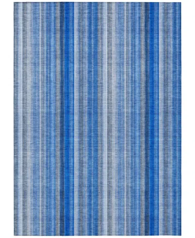 Addison Chantille Machine Washable Acn543 5'x7'6 Area Rug In Blue