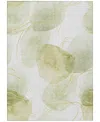 Addison Chantille Machine Washable Acn544 9'x12' Area Rug In Green
