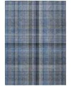Addison Chantille Machine Washable Acn548 8'x10' Area Rug In Blue