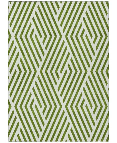 Addison Chantille Machine Washable Acn550 10'x14' Area Rug In Olive