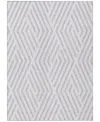 Addison Chantille Machine Washable Acn550 2'6x3'10 Area Rug In Lavender