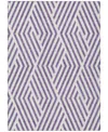 Addison Chantille Machine Washable Acn550 2'6x3'10 Area Rug In Purple