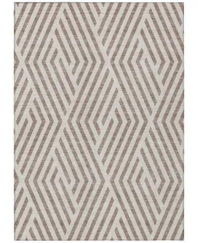 Addison Chantille Machine Washable Acn550 2'6x3'10 Area Rug In Taupe