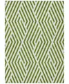 Addison Chantille Machine Washable Acn550 3'x5' Area Rug In Olive
