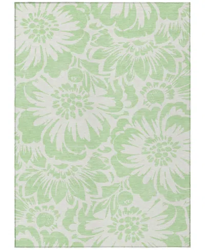 Addison Chantille Machine Washable Acn551 2'6x3'10 Area Rug In Mint