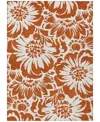 Addison Chantille Machine Washable Acn551 2'6x3'10 Area Rug In Paprika