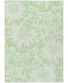 Addison Chantille Machine Washable Acn551 8'x10' Area Rug In Mint