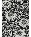 Addison Chantille Machine Washable Acn551 9'x12' Area Rug In Black