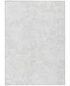 Addison Chantille Machine Washable Acn551 9'x12' Area Rug In Ivory