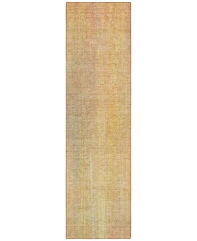 Addison Chantille Machine Washable Acn552 2'3x7'6 Runner Area Rug In Rose