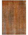 Addison Chantille Machine Washable Acn552 2'6x3'10 Area Rug In Paprika