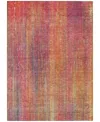 Addison Chantille Machine Washable Acn552 2'6x3'10 Area Rug In Red